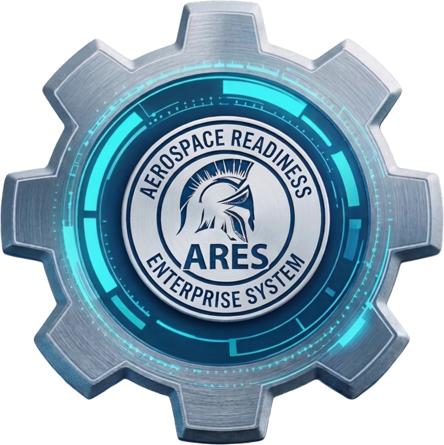 ARES, Aerospace Readiness Enterprise System, badge
